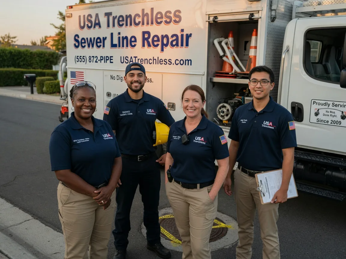 Sewer Line Repair company in Mcleod, TX